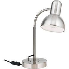 Orion Bordslampor Orion Skrivbordslampa Nemo Flexibel Nickel Matt Bordslampa