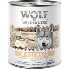 Wolf of Wilderness Hundefoder - Kanin Kæledyr Wolf of Wilderness Adult 6 800 masser Mossy Miles