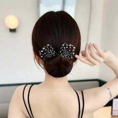 Swivel Cord Hair Styler Accessories Kayannuo Crystal Hair Bun Maker Hair Accessories