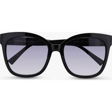 Oval Sunglasses, Black