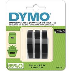Rubbermaid Dymo 3D 9mm Embossing Tape Pack of 3