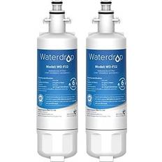 Waterdrop 2X 257760 Fridge Filter, Compatible with Panasonic CNRAH-257760, 125950, NR-B53V1, NR-B53V1-WB/X1D, NR-BG53V2, NR-BG53VW2, NR-B53V2-XE, NR-B54X1