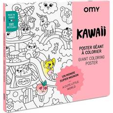 Posters Omy Giant Coloring Kawaii, Japanese Poster