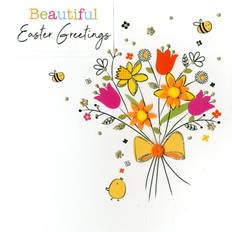 Easter Cards & Invitations Second Nature Hand-Finished Beautiful Easter Greetings Easter Greeting Card Felt-Tastic Cards
