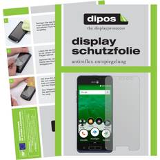 Dipos Displayschutzfolie Antireflex 2 Stück, Doro 8035 Smartphone Schutzfolie