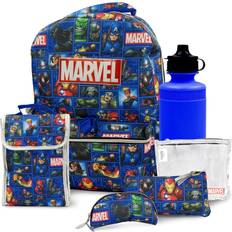Fast Forward Marvel Backpack for Boys Set - 4-8 Years