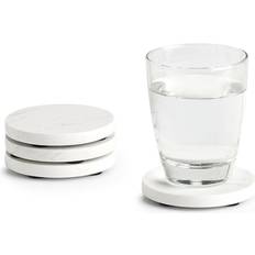 Marmor Glasbrikker Zeller Glasbrikker Marmor 9.5 x 1 cm Set of 4 Glasbrik 4stk