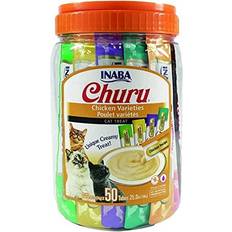 Inaba Churu Cat Treat Variety Bucket Chicken Flavour, Soft