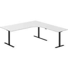 Møbler Ergoff hæve-sænkebord højrevendt 200x200cm Skrivebord
