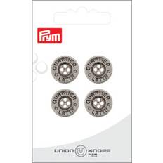 Prym Antik Knap Sølv 16mm 4 stk