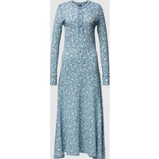 Polo Ralph Lauren XXS Dresses Polo Ralph Lauren Print Cotton Maxi Dress, Blue/Multi