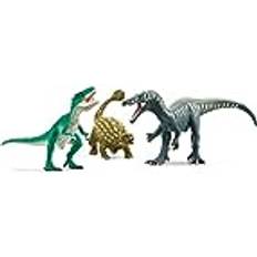 Schleich 72203 Angriff des Dinosaurier Trios, ab 5 Jahren, DINOSAURS Spielset, 3 Teile, exklusiv bei Amazon