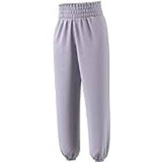 Donna - Yoga Pantaloni Adidas Damen Pants 9/10 Yga St Pant, Silver Dawn, HR5089