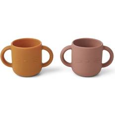 Liewood Cat Dark Rose Gene Kopp 2-Pack