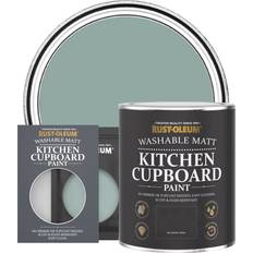 Paint Rust-Oleum Kitchen Cupboard Paint, Finish GRESHAM Blue