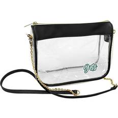 Transparent Duffel Bags & Sport Bags Logo Brands New York Jets Hype Stadium Crossbody Clear Bag