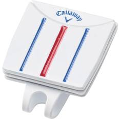 Callaway Kläder Callaway Unisex-Erwachsene Golf Triple Track Hutclip und Marker, White/Blue/Red, Einheitsgröße