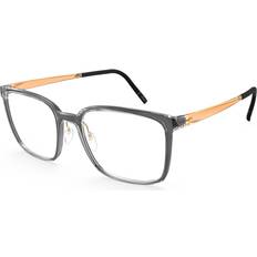 Silhouette Vivid Sky FR 2957/75 6660 Men's Eyeglasses Clear Size 55