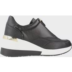 XTI Women's Wedge Sneakers - Black