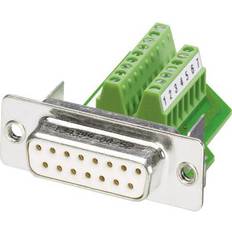 Phoenix Contact VS-15-BU-DSUB/16-MPT-0,5 1688094 D-SUB socket 180 ° Number of pins num 15 Screws 1 pcs
