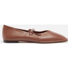 Slip-on Ballerinasko ALOHAS Women's Sway Leather Ballet Flats Tan