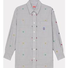 Kenzo Tøj Kenzo Oversize Stribet Skjorte - Grå