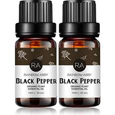 Massage- & Relaxation Products RAINBOW ABBY 2-Pack Black Pepper Essential Oils, 100% Pure, Undiluted, Black Pepper Oil 2x10 mL