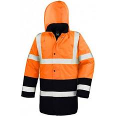 Result Adults Unisex Core Motorway Two Tone Safety Jacket