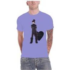 Lilla - Unisex T-skjorter Prince Heart Cotton T-Shirt Purple