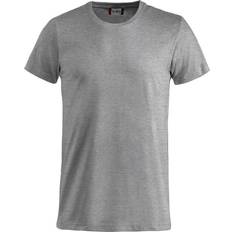 Clique Men T-shirts Clique Melange T-Shirt Grey