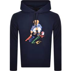 Polo Ralph Lauren Printed Bear Hoodie Cruise Navy