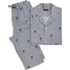 Polo Ralph Lauren Striped Cotton Pyjamas Navy/White