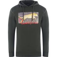 Leopard Sweatere Cavalli Class Sweathshirt Hoodie - Sort