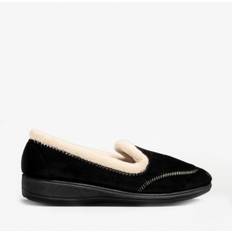 Mirak Maier Memory Foam Slipper Black
