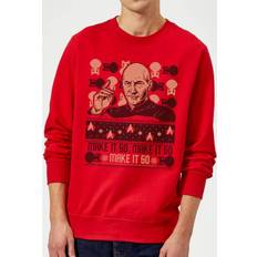 Star Trek Next Generation Make It So Christmas Jumper