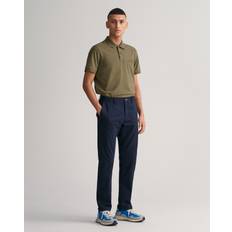 Ridsport Kläder Gant Slim Fit Tech Prep Chino Marine W30L32