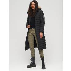 Superdry Fuji Hooded Longline Puffer Coat