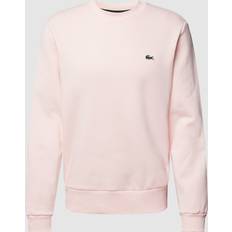 Lacoste Fleece Crew Neck Sweatshirt - Light Pink