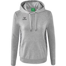 44 - Unisex Pullover Erima Herren, Pullover, Essential Team Kapuzensweat, Grau