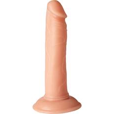Dildo sugpropp Sexleksaker Willie City Realistisk Dildo med Sugpropp 19 cm Nude Nude