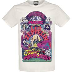 Amplified Led Zeppelin Tshirt Collection Electric Magic för Herr vintage vit