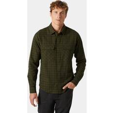 Helly Hansen Lokka Organic Flannel LS Shirt Men Utility Green