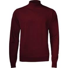 Belika Bologna Stickad Polotröja - Burgundy