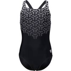 Ensfarvet Badedragter Arena badedragt til piger Kikko Swimsuit Pro V Back Sort 14-15 år Badedragter til piger Sport/strand