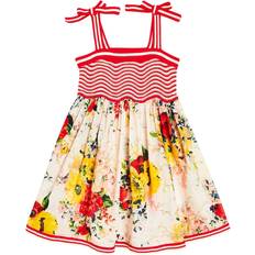 Zimmermann Kids Alight cotton dress multicoloured