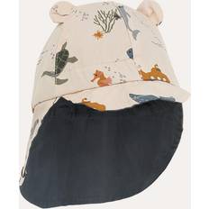 Liewood Gorm Reversible Sun Hat, Sun Hats, Cream, 9-12 months 9-12 months