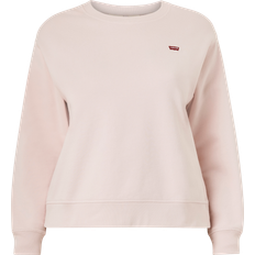 Levi's Dam Tröjor Levi's Plus – Rosa sweatshirt med liten batwing-logga-Pink 3X