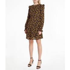 Tommy Hilfiger Orange Dresses Tommy Hilfiger Floral Print Crepe Dress, Frosted Ditsy