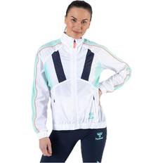 Hummel Ytterklær Hummel Trophy Zip Jacket White, Female, Tøj, Skjorter, Hvid