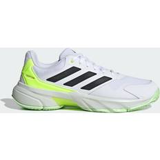 Tenis Zapatillas deportivas para raqueta Adidas Courtjam Control 3 M - Cloud White/Core Black Lucid Lemon